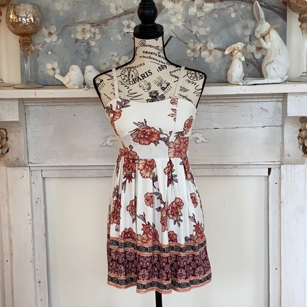 No Boundaries floral dress